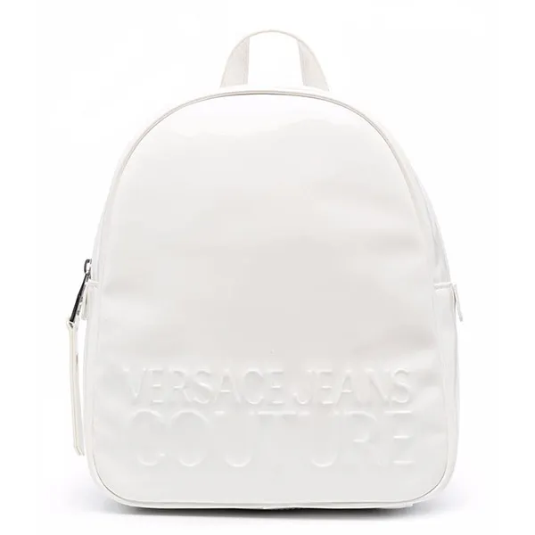 Balo Versace Jeans Couture Range R Embossed-Logo Backpack Màu Trắng