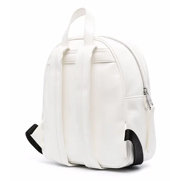 Balo Versace Jeans Couture Range R Embossed-Logo Backpack Màu Trắng