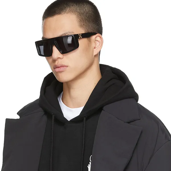 Kính Mát Off-White ALPS OERI004 1007 Màu Đen - Kính mắt - Vua Hàng Hiệu