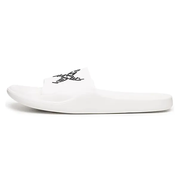 Dép Kenzo Logo-Print Slides FC55MU108P61 01 Màu Trắng Size 40