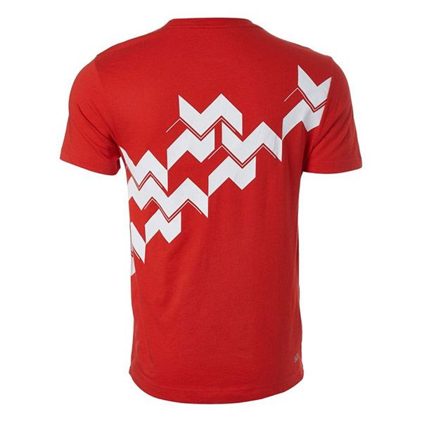 Áo Phông Lacoste T-Shirt Sport x Novak Djokovic TH2246-9TT Màu Đỏ Size M - 4