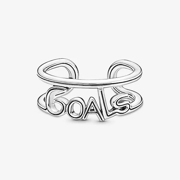 Nhẫn Pandora Me Goals Open Ring 191893C00 Màu Bạc Size 52