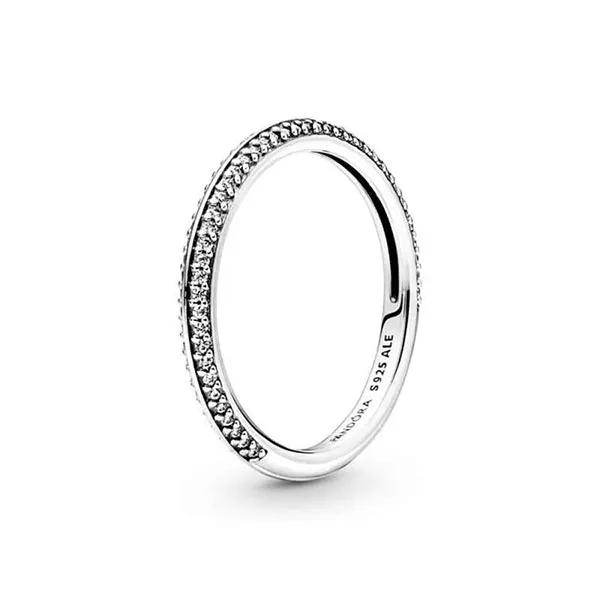 Nhẫn Pandora Me Pavé Ring Màu Bạc