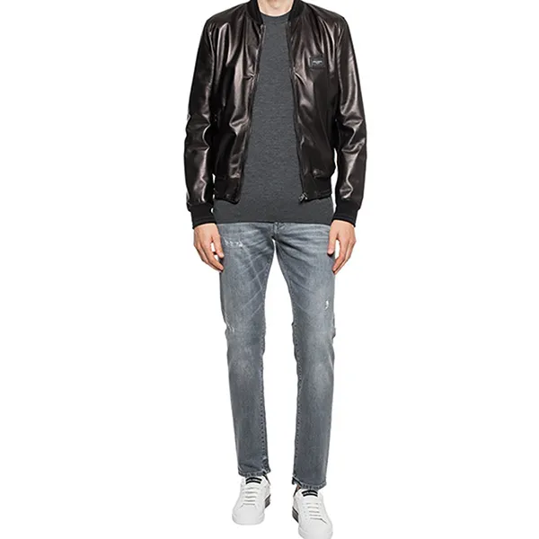 Quần Jeans Nam Dolce & Gabbana D&G Slim GY07CD G8BA1 Màu Xám Size 44 - Thời trang - Vua Hàng Hiệu