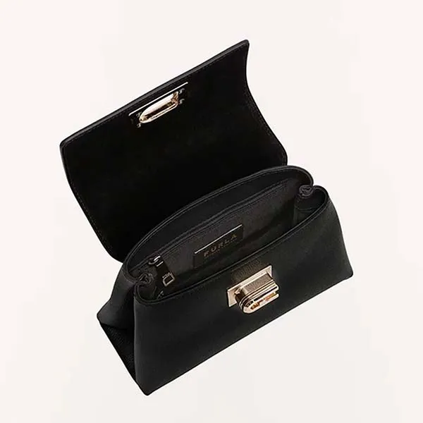 Túi Xách Tay Furla 1927 Top Handle Mini Nero Màu Đen - Túi xách - Vua Hàng Hiệu