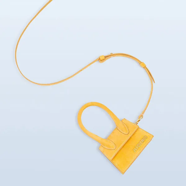 Túi Xách Jacquemus Le Chiquito Signature Mini Handbag 213BA001-3020 750 Size 12 Màu Vàng Cam - Túi xách - Vua Hàng Hiệu