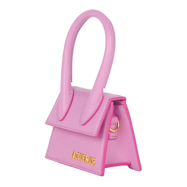 Túi Xách Jacquemus Le Chiquito Signature Mini Handbag 213BA001-3060 410 Size 12 Màu Hồng - Túi xách - Vua Hàng Hiệu