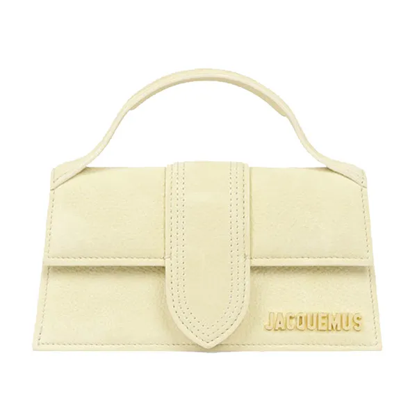 JACQUEMUS Le Bambino バッグ Mua Túi Xách Jacquemus Le Bambino Leather Shoulder Bag Màu Trắng