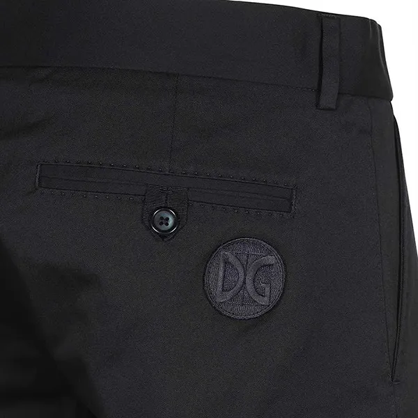 Quần Shorts Nam Dolce & Gabbana D&G Stretch Cotton GYTJMZ GEN99 Màu Xanh Đen
