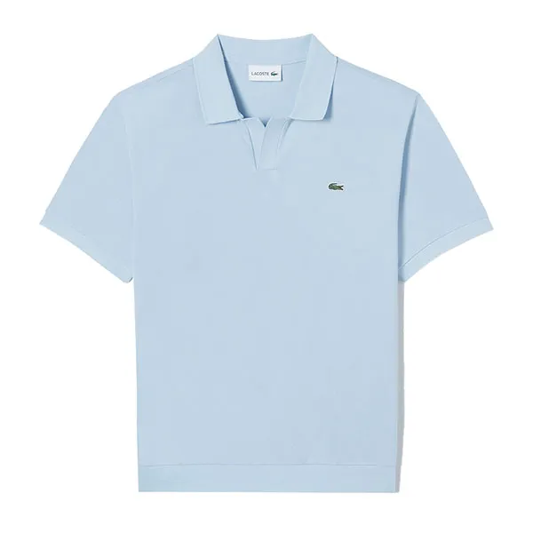 Áo Polo Lacoste Men's Open Collar Short Sleeve Polo PH086E-52GHBP Màu Xanh Da Trời