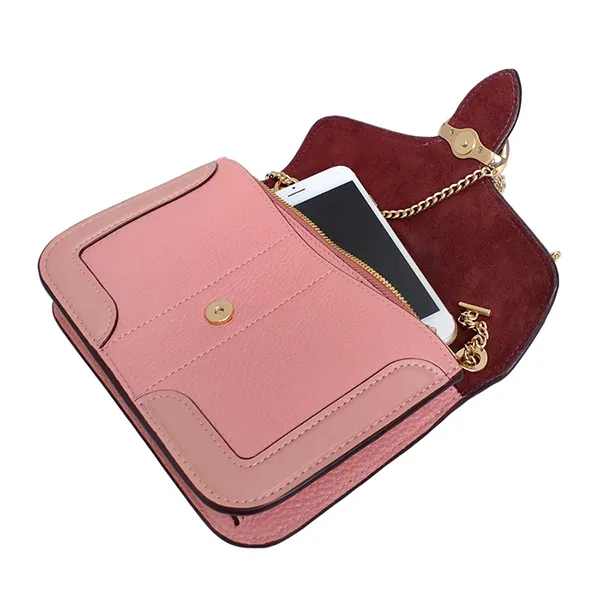 Túi Đeo Chéo Coach Georgie Crossbody C3296 Màu Hồng