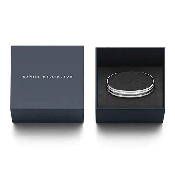 Vòng Đeo Tay Daniel Wellington Emalie Slim Bracelet DW00400006 Màu Bạc Size S - Trang sức - Vua Hàng Hiệu
