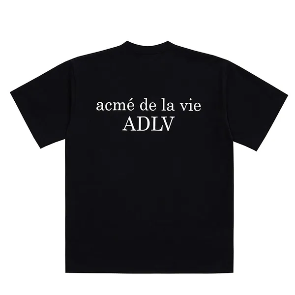 Áo Phông Acmé De La Vie ADLV Baby Face Short Sleeve T-Shirt Black Lipstick Màu Đen Size 1 - Thời trang - Vua Hàng Hiệu