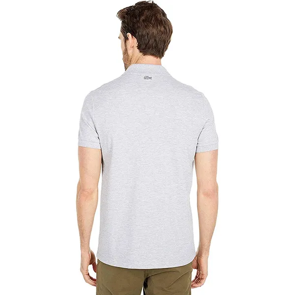 Áo Polo Lacoste Crocodile Badge Cotton PH5835 51 CCA Màu Ghi Xám Size S