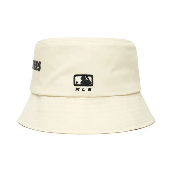 Mũ MLB Bucket New York Yankees 3AHT0201N-50CRS Màu Kem Size 57 - Mũ nón - Vua Hàng Hiệu