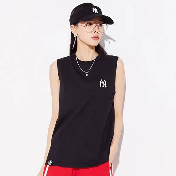 Áo Ba Lỗ MLB Unisex Comfortable Fit 3ATK02023-50BKS Màu Đen