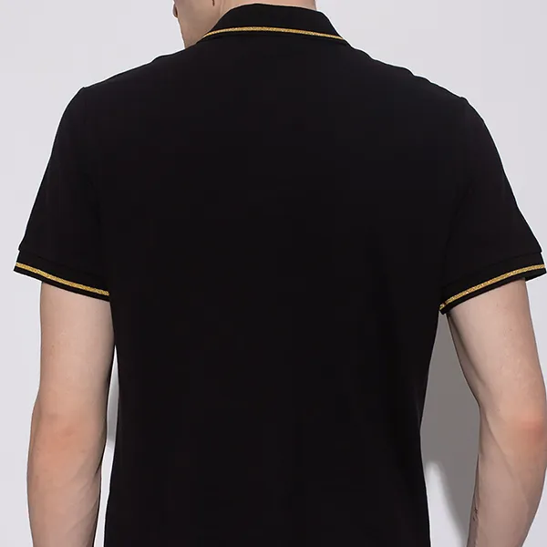 Áo Polo Nam Versace Jeans Couture 72GAGT01 Màu Đen Size XS