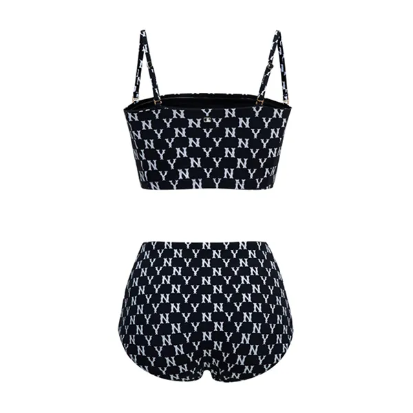 Bộ Bikini MLB Monogram New York Yankees 3FSW60423-50BKS Màu Đen Size XS