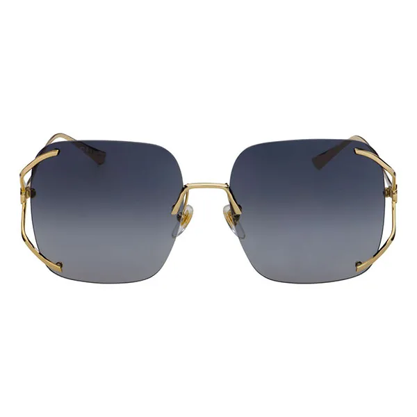 Kính Mát Gucci Fashion Women's Sunglasses GG0646S-001 Màu Xám Vàng