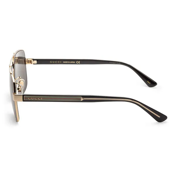 Kính Mát Gucci Fashion Men's Sunglasses GG0529S-001 Màu Xám Vàng - Kính mắt - Vua Hàng Hiệu