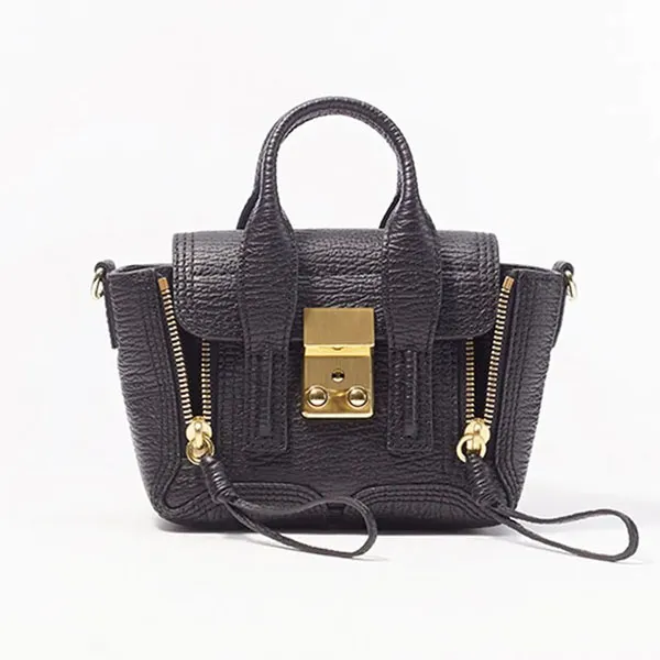 Túi Xách Tay 3.1 Phillip Lim Pashli Nano Satchel Màu Đen