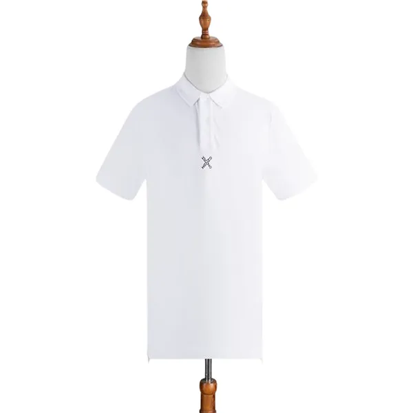 Áo Polo Kenzo Logo Chữ Lưng 4SK-5PO051 Màu Trắng - Thời trang - Vua Hàng Hiệu