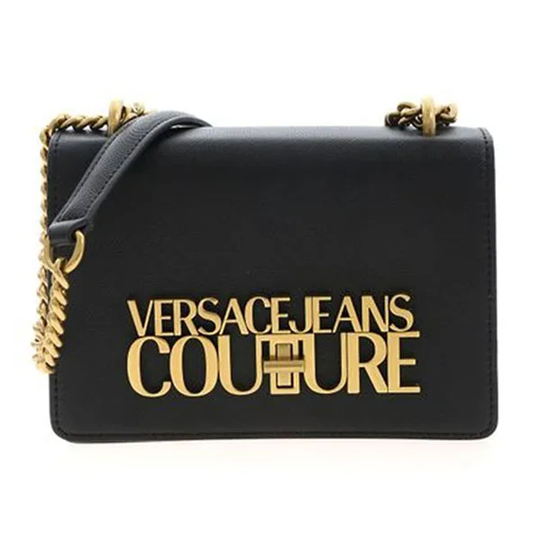 Túi Đeo Chéo Versace Jeans Couture Saffiano Crossbody Màu Đen Size 20