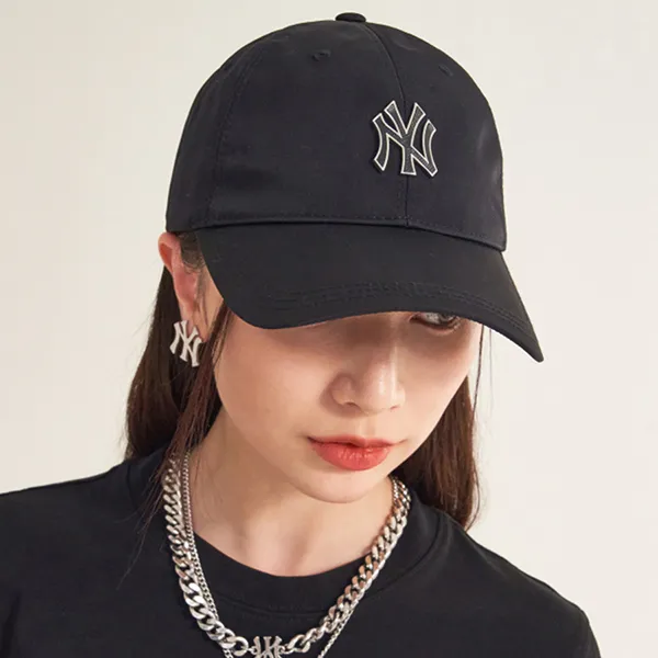 Mũ MLB Nylon New York Yankees 3ACP0392N-50BKS Màu Đen