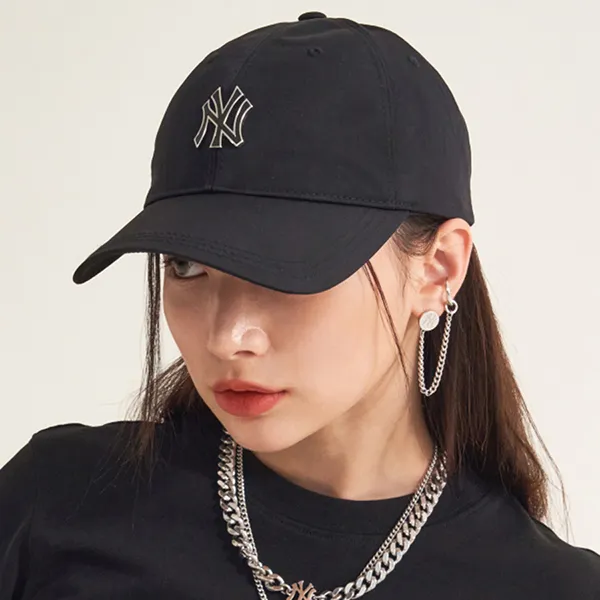 Mũ MLB Nylon New York Yankees 3ACP0392N-50BKS Màu Đen