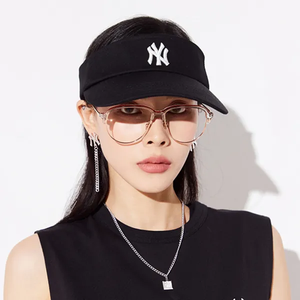 Mũ MLB Sun Cap New York Yankees 3ASC00123-50BKS Màu Đen