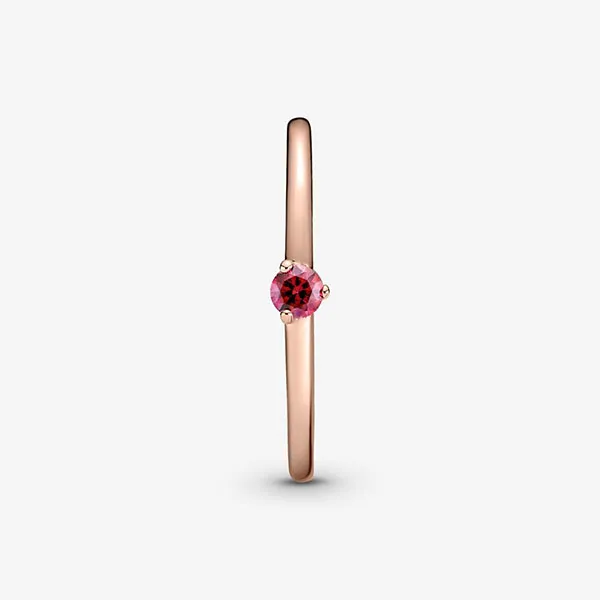 Nhẫn Pandora Red Solitaire Ring Hồng Đính Pha Lê Màu Đỏ - Trang sức - Vua Hàng Hiệu