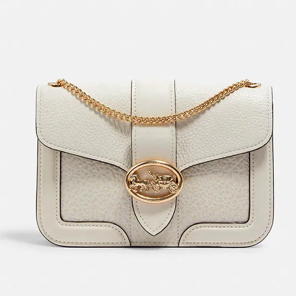 Túi Đeo Chéo Coach Georgie Crossbody Màu Trắng