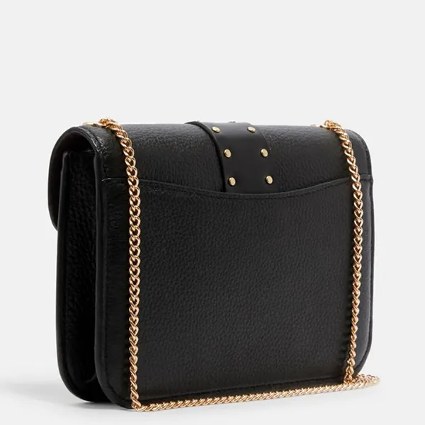 Túi Đeo Chéo Coach Georgie Crossbody With Rivets Màu Đen
