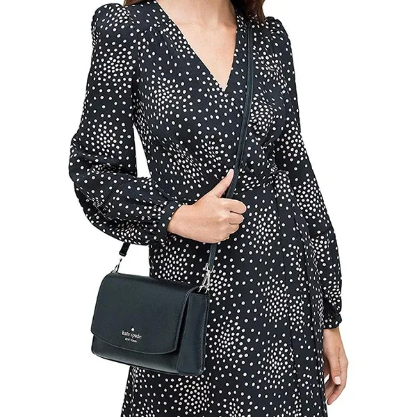 Túi Đeo Chéo Kate Spade Carson Convertible Crossbody Handbag Màu Đen