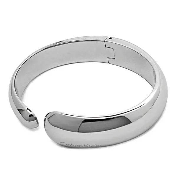 Vòng Đeo Tay Calvin Klein CK Informal Closed Bangle KJ6GMD0001XS Màu Bạc - Trang sức - Vua Hàng Hiệu