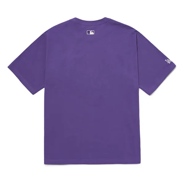 Áo Phông MLB Smile LA Dodgers Tshirt 3ATSL9023-07PPS Màu Tím Size S - Thời trang - Vua Hàng Hiệu