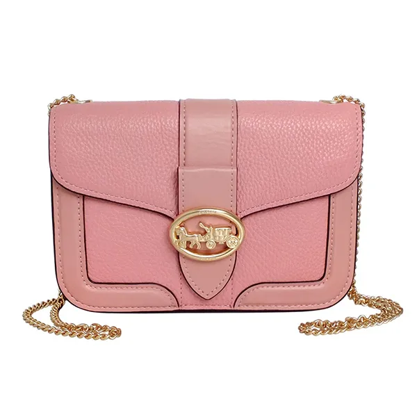 Túi Đeo Chéo Coach Georgie Crossbody C3296 Màu Hồng