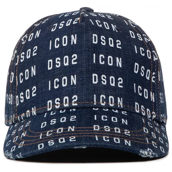 Mũ Dsquared2 Other Cargo Baseball Caps Denim BCM0327 10102910 Màu Xanh Navy - Mũ nón - Vua Hàng Hiệu