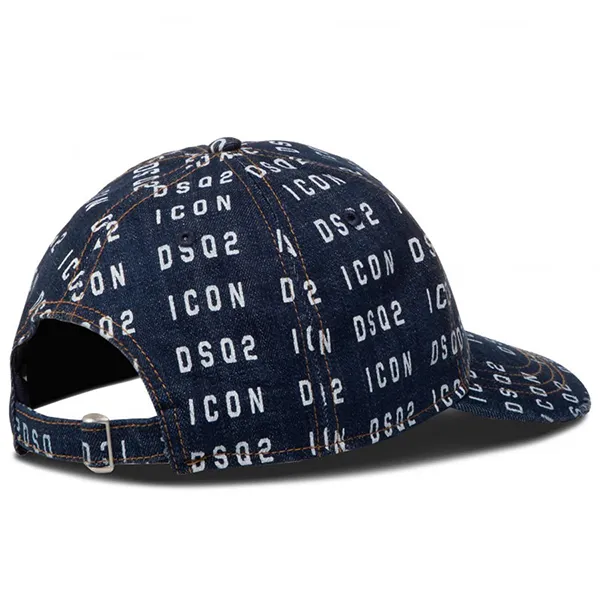 Mũ Dsquared2 Other Cargo Baseball Caps Denim BCM0327 10102910 Màu Xanh Navy - Mũ nón - Vua Hàng Hiệu