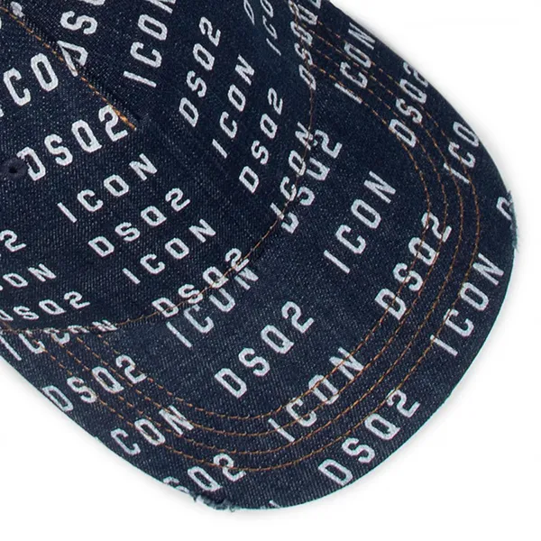 Mũ Dsquared2 Other Cargo Baseball Caps Denim BCM0327 10102910 Màu Xanh Navy - Mũ nón - Vua Hàng Hiệu