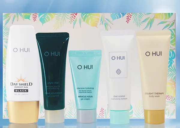 Set Kem Chống Nắng Ohui Day Shield Perfect Sun Black SPF 50+/ PA+++ 5 Món - Kem chống nắng - Vua Hàng Hiệu