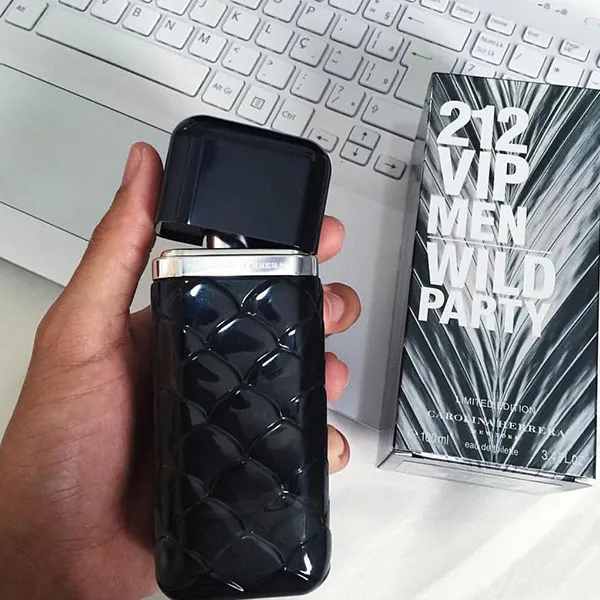 Nước Hoa Nam Carolina Herrera 212 VIP Men Wild Party Limited Edition 100ml - Nước hoa - Vua Hàng Hiệu