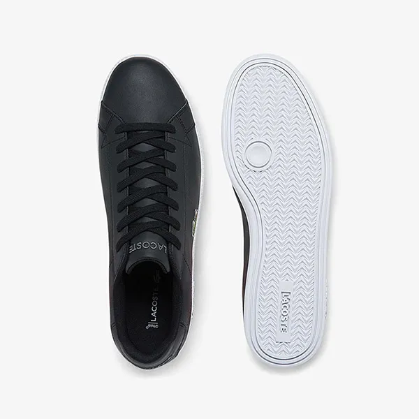 Giày Thể Thao Lacoste Graduate Bl21 Màu Đen Size 39.5