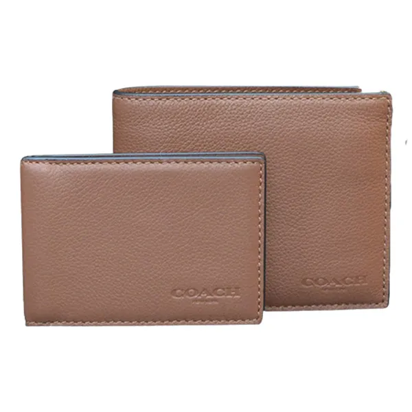 Set Ví Nam Coach Men’s F4991 Màu Nâu - Túi xách - Vua Hàng Hiệu