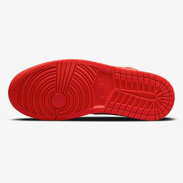 Giày Thể Thao Nike Jordan Air Jordan 1 Mid Sneakers BQ6472116 Phối Màu Trắng Đỏ Size 36.5 - 4