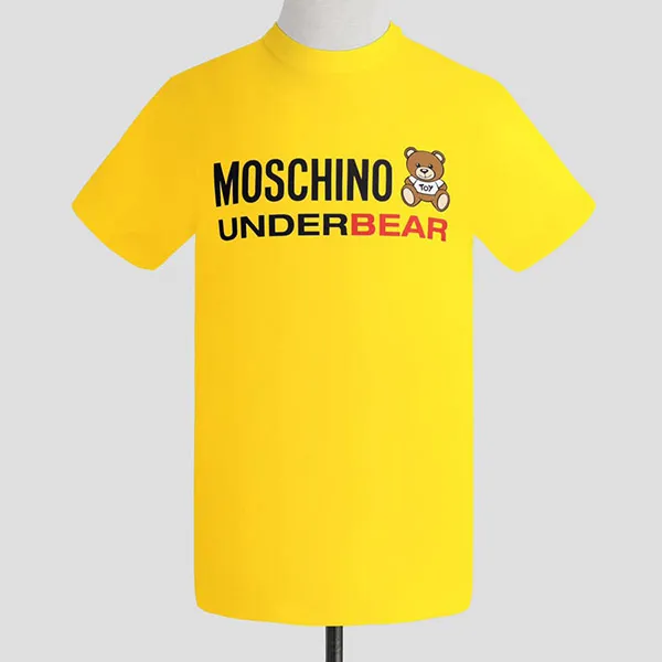 Áo Phông Moschino Underbear 2021 T191481070026 Màu Vàng - Thời trang - Vua Hàng Hiệu