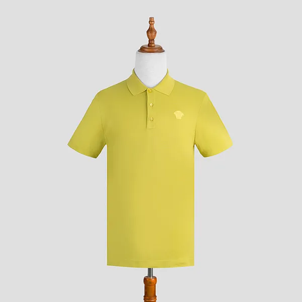 Áo Polo Versace Medusa Polo Shirt Logo A87427 A237141 Màu Xanh