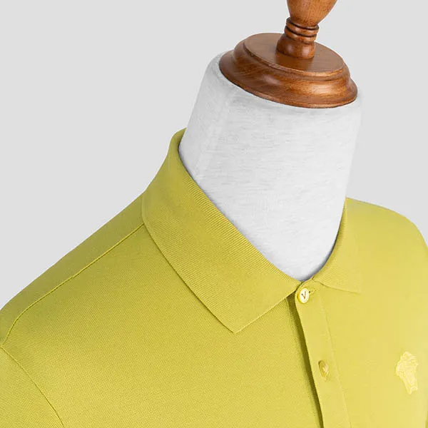 Áo Polo Versace Medusa Polo Shirt Logo A87427 A237141 Màu Xanh