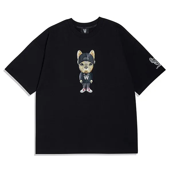 Áo Phông LifeWork Snapback Hipdog Tshirt LW212TS403 Màu Đen Size M