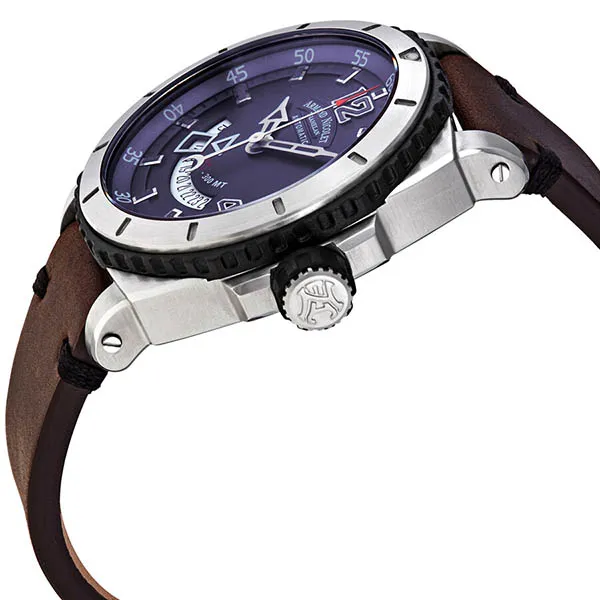 Đồng Hồ Nam Armand Nicolet S05-3 Automatic Purple Dial Men's Watch